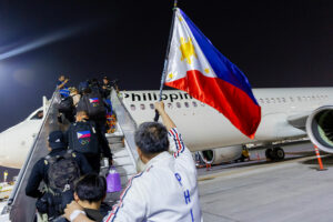 PAL flies Filipino athletes home on special Paris 2024 Olympics flight