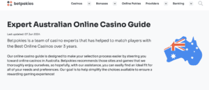 BetPokies Leading Affiliate Product by Providing First-Class Gambling Information