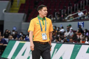 Racela debuts as UPHSD Altas coach in NCAA Season 100