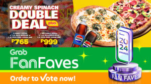 Angel’s Pizza launches Creamy Spinach Double Deal Plus for GrabFood Fan Faves 2024