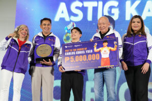 DigiPlus, ArenaPlus pay tribute to Carlos Yulo’s historic Olympic achievement with P5-M cash gift