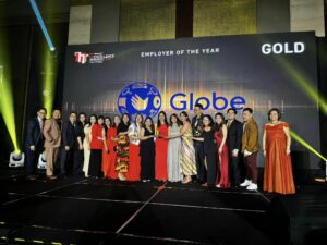 Globe clinches 3-Peat win as Employer of the Year at HR Excellence Awards, gets 6 awards