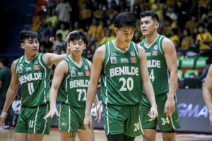 College of St. Benilde clashes with unpredictable Arellano