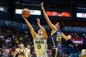 CSB smashes JRU to remain clean in NCAA Season 100