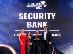 Security Bank named ‘Best Bank for Corporates’ by Euromoney