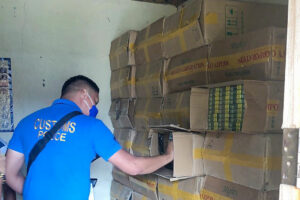 BIR seizes illegal cigarettes