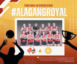 Royal Aesthetics partners with Cignal HD Spikers