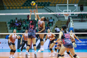 Top seed Quezon closes in on MPVA crown by beating Biñan in thrilling five sets of Game 1