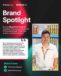 TikTok Shop powers Mega Prime Foods’ journey to elevate Filipino family meals