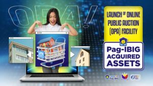 Pag-IBIG Fund launches online shopping of properties through Online Public Auction