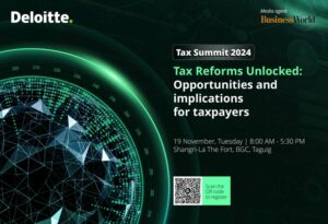 Deloitte Philippines set to host inaugural tax summit