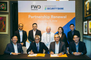 FWD Life Philippines, Security Bank extend bancassurance partnership