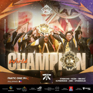 Fnatic ONIC Philippines wins M6 World Championship