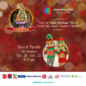 Araneta City’s Christmas events