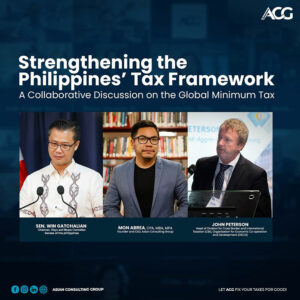 Philippines eyes adoption of Global Minimum Tax