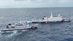 Philippine Coast Guard issues radio challenge to newly sent China ship