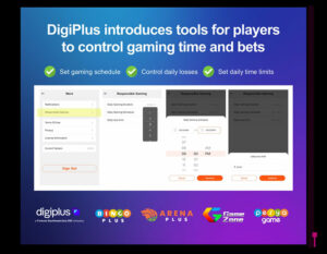 DigiPlus introduces tools for players to control gaming time and bets