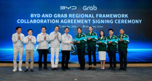 Grab and BYD enter strategic partnership to expand electric vehicle fleet offering across Southeast Asia