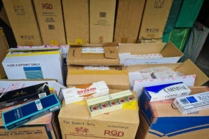 P9.8-M smuggled cigarettes confiscated in Davao