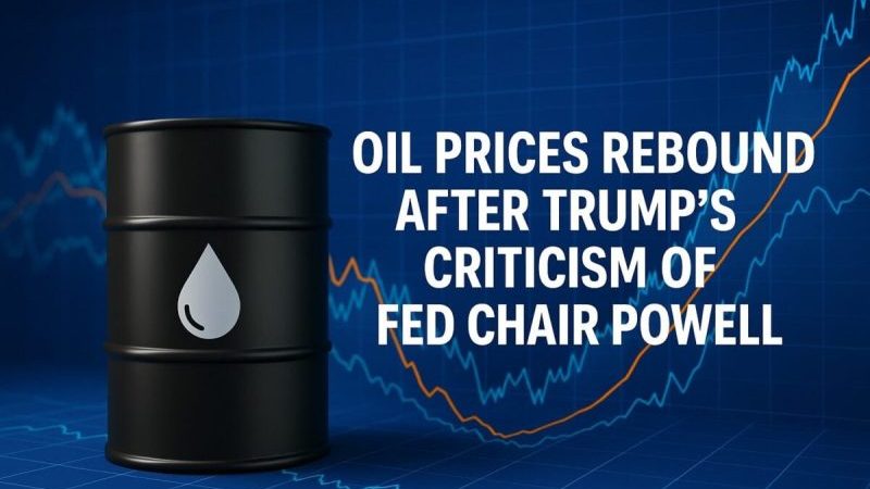 Oil Prices Rebound After Trump’s Criticism of Powell
