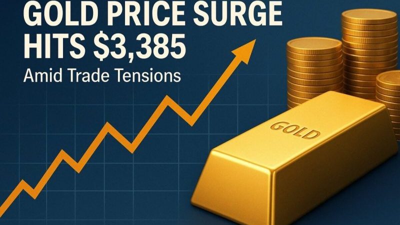 Gold Price Surge Hits $3,385 Amid Trade Tensions
