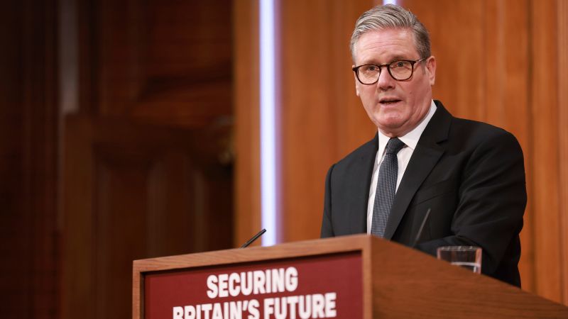 Britain sets out plan to toughen rules on migration, as Starmer combats surge in support for populists
