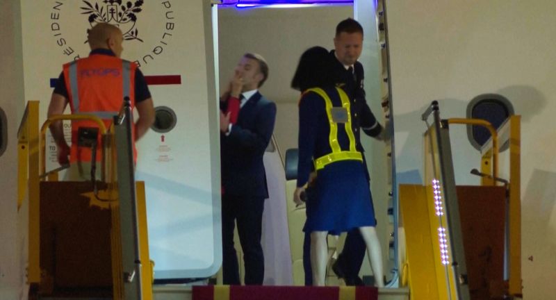 Macron’s marital shove disappears from French airwaves