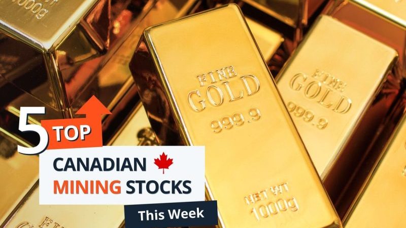 Top 5 Canadian Mining Stocks This Week: Adyton Sparkles with 97 Percent Gain