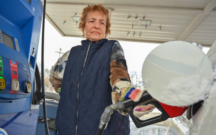 Gas prices surge, pinching Americans and handing the GOP a new midterm headache